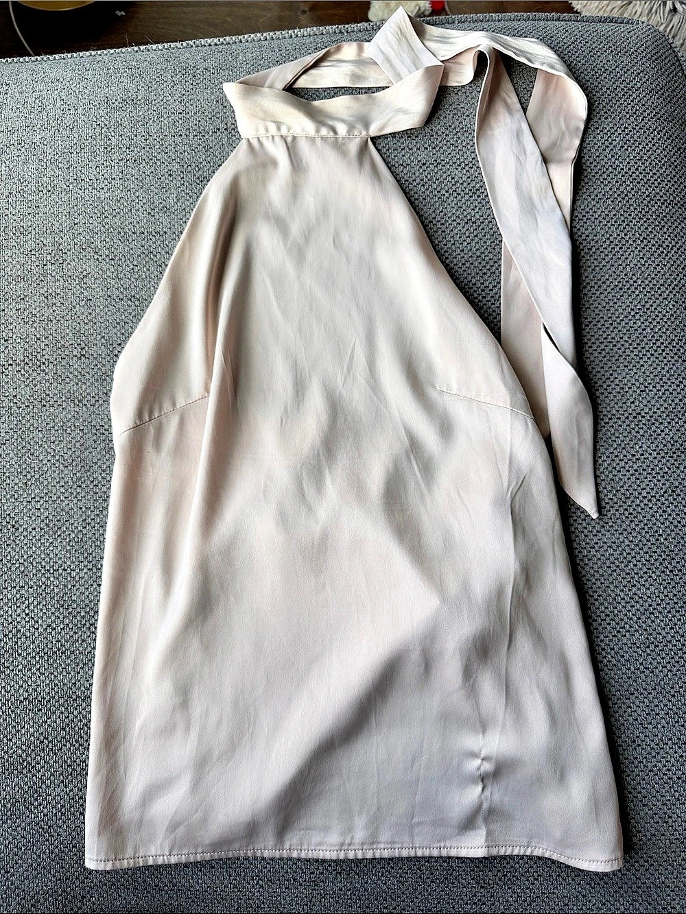 Nasty Gal Satin Halter top US 4